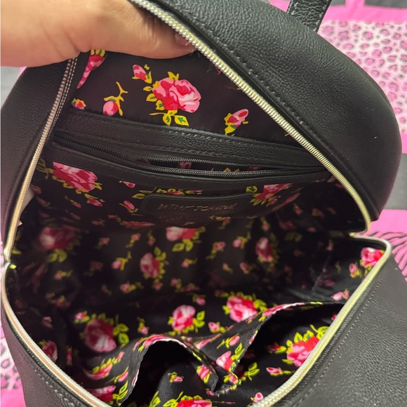 Betsy Johnson Olive/LEOPARD Mini Backpack - Picture 10 of 11